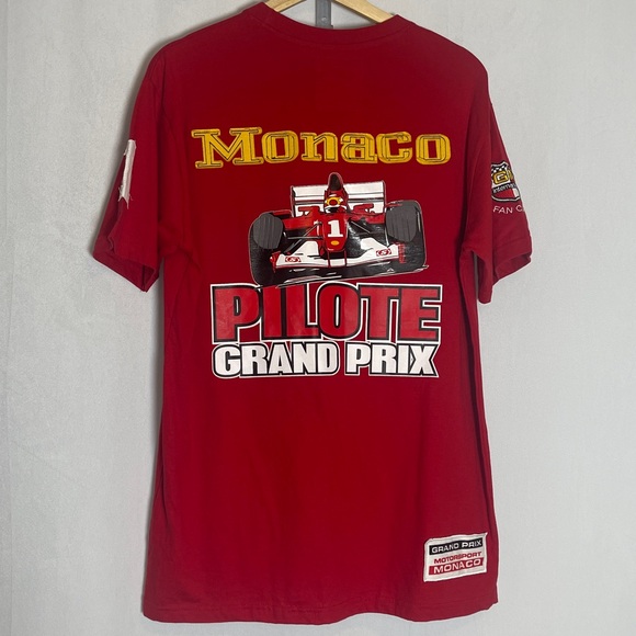 NWT F1 Monaco Grand Prix Racecar Official Product Automobile Club Shirt Size L - Picture 3 of 12